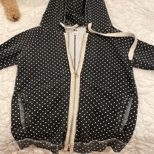 NSF polka dot hoodie